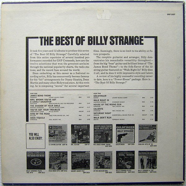 The Best Of Billy Strange His Guitar & Orchestra - secondary