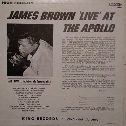 The James Brown Show (Live At The Apollo) - secondary