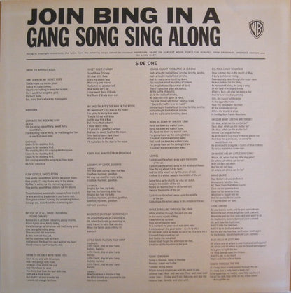 Bing Crosby & His Friends - Join Bing In A Gang Song Sing Along