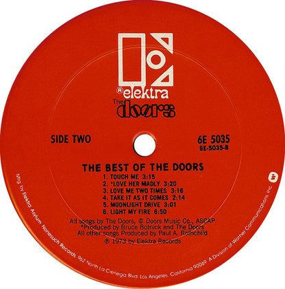 The Best Of The Doors - secondary