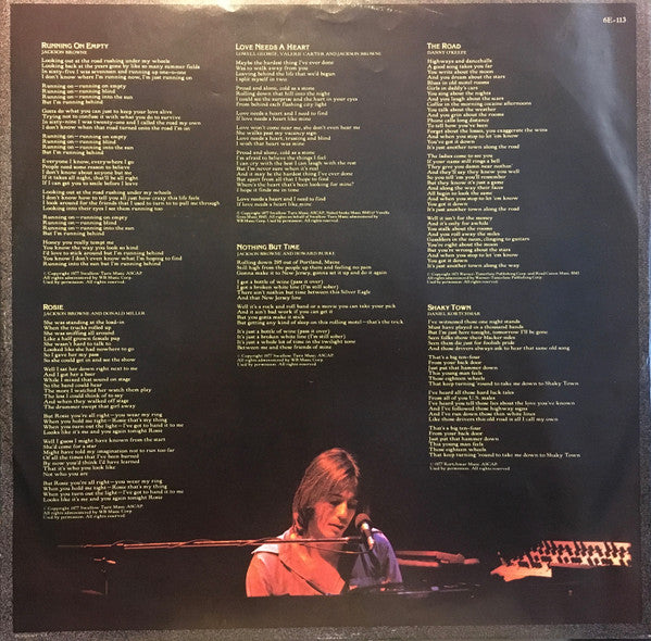 Running On Empty - secondary