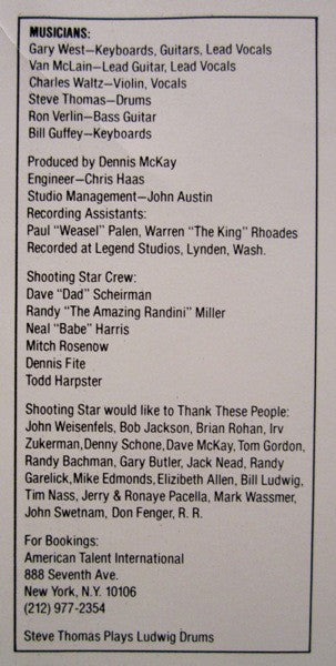 Hang On For Your Life - secondary