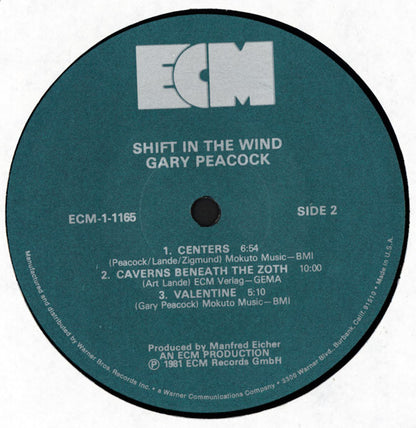 Gary Peacock, Art Lande, Eliot Zigmund - Shift In The Wind