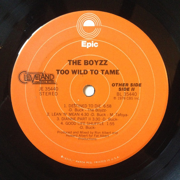 Too Wild To Tame - secondary