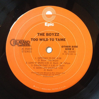 Too Wild To Tame - secondary