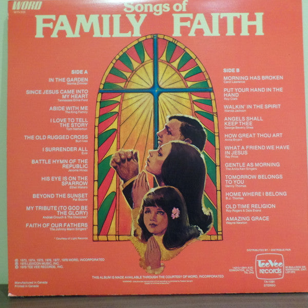 Various - Songs of Family Faith