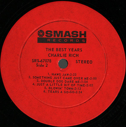 Charlie Rich - The Best Years