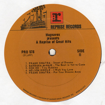 Magnavox Presents... A Reprise Of Great Hits - secondary