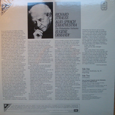 Richard Strauss, The Philadelphia Orchestra, Eugene Ormandy - Also Sprach Zarathustra