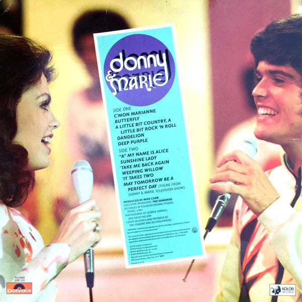 Donny & Marie Osmond - Donny & Marie Featuring Songs From Their Television Show