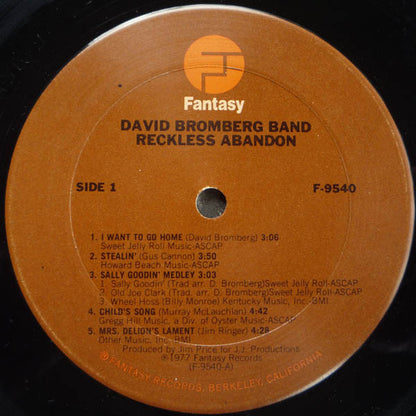 Reckless Abandon - secondary