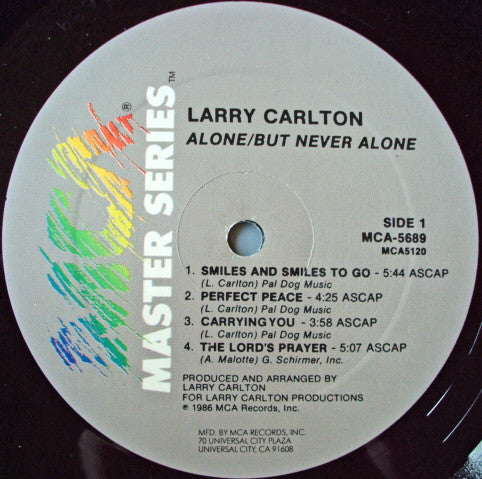 Alone / But Never Alone - secondary