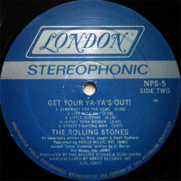 The Rolling Stones - Get Yer Ya-Ya's Out! - The Rolling Stones In Concert