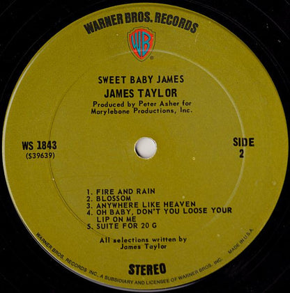 Sweet Baby James - secondary