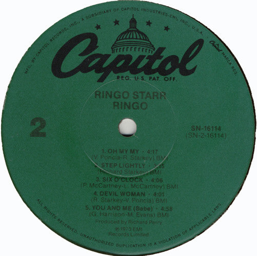 Ringo - secondary