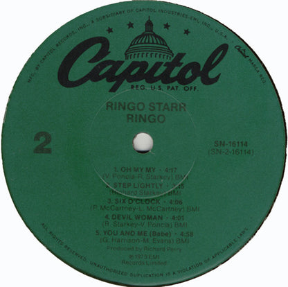 Ringo - secondary