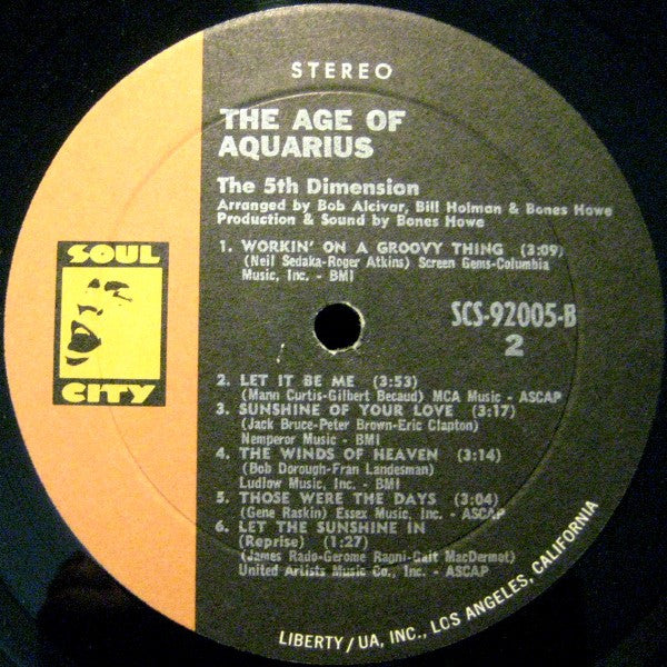 The Age Of Aquarius - secondary