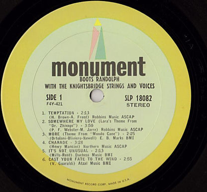 Boots Randolph With The Knightsbridge Strings & Voices - secondary