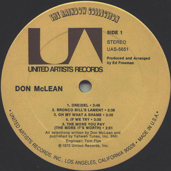 Don McLean - secondary