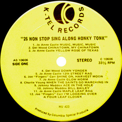 Various - 26 Non Stop Sing Along Honky Tonk  (Vol. 1)