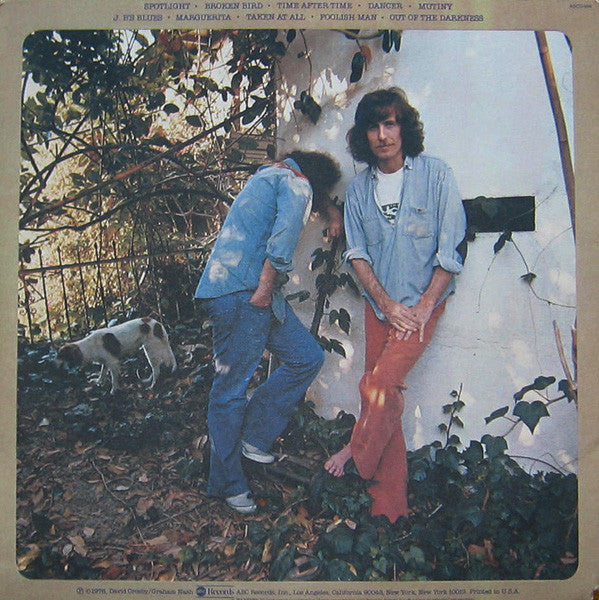 Crosby & Nash - Whistling Down The Wire