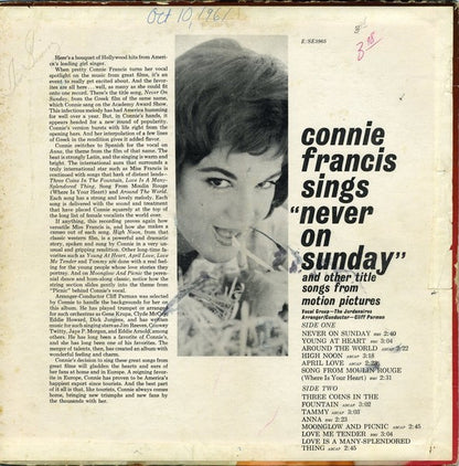 Connie Francis - Never On Sunday
