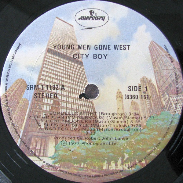 City Boy - Young Men Gone West
