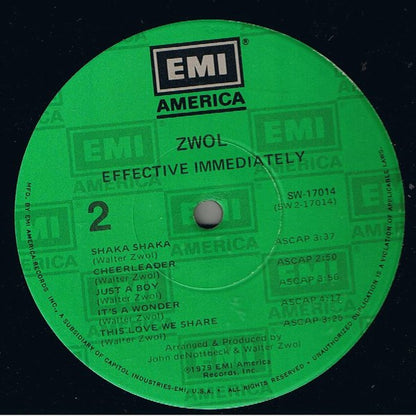 Effective Immediately - secondary