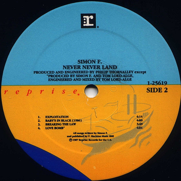 Never Never Land - secondary