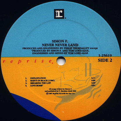 Never Never Land - secondary