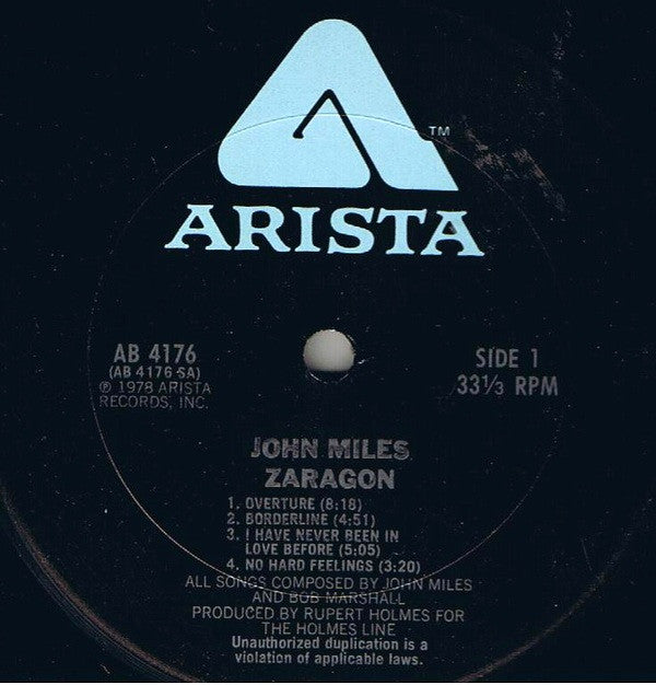 John Miles - Zaragon