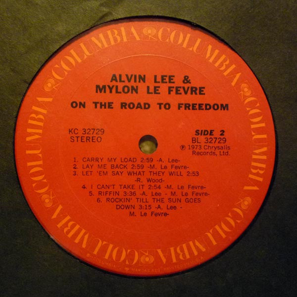 On The Road To Freedom - secondary