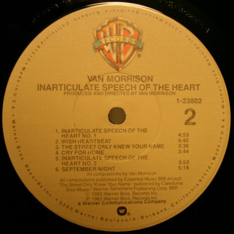 Inarticulate Speech Of The Heart - secondary