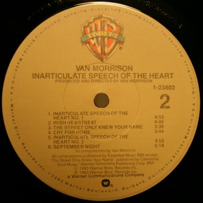 Inarticulate Speech Of The Heart - secondary