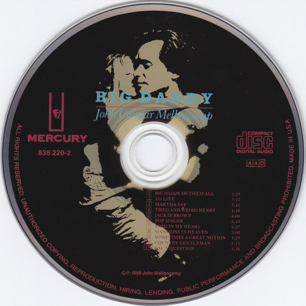 John Cougar Mellencamp - Big Daddy
