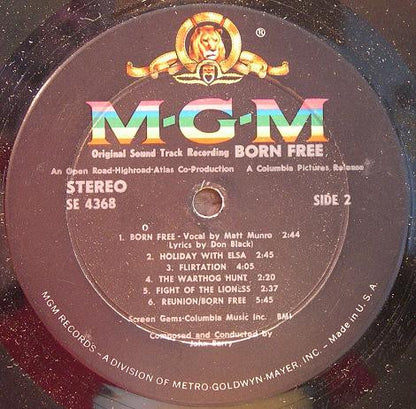 Born Free (Original Sound Track Recording) - secondary