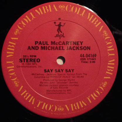 Say Say Say - secondary