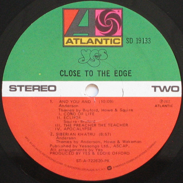 Close To The Edge - secondary