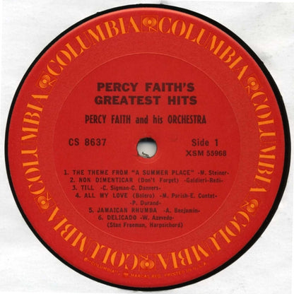 Percy Faith's Greatest Hits - secondary