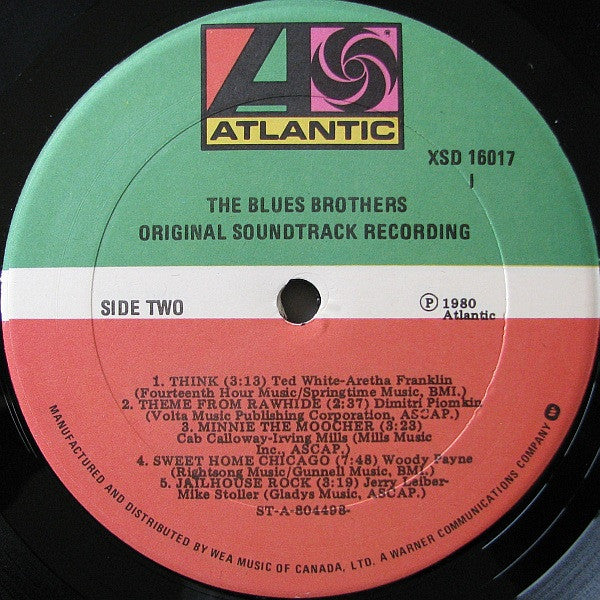 The Blues Brothers (Original Soundtrack Recording) - secondary