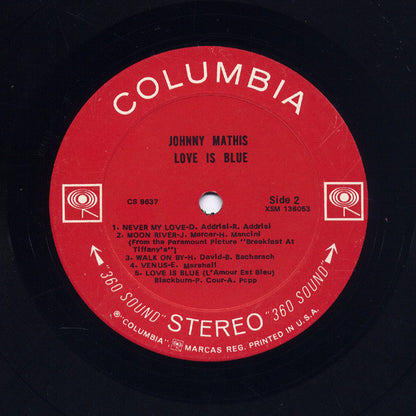 Johnny Mathis - Love Is Blue