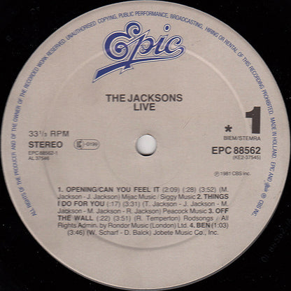 The Jacksons - Live