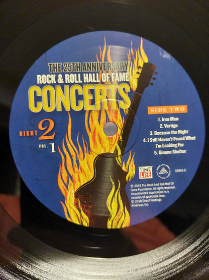 The 25th Anniversary Rock & Roll Hall Of Fame Concerts, Night 2, Vol. 1 - secondary