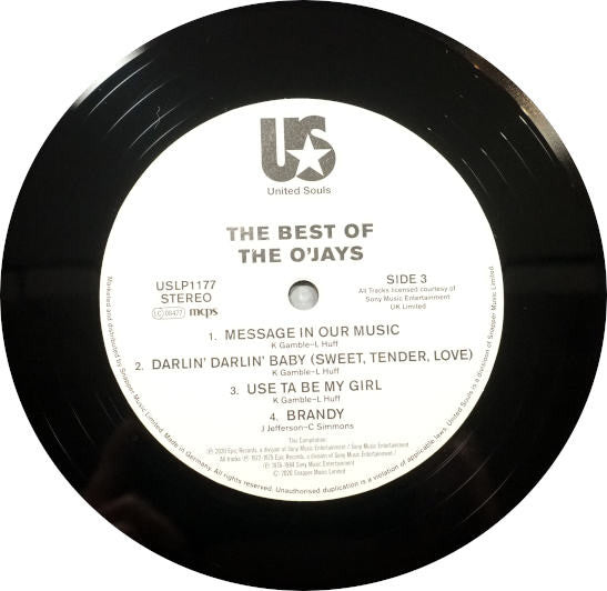 Philly Chartbusters (The Best Of The O'Jays) - secondary