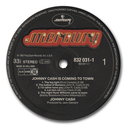 Johnny Cash Is Coming To Town - secondary