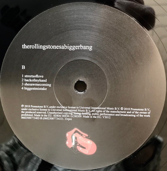 A Bigger Bang - secondary