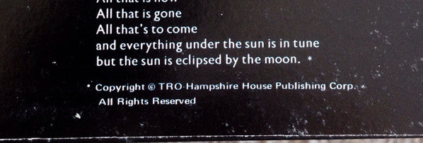 The Dark Side Of The Moon - secondary