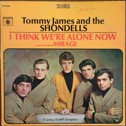 I Think We're Alone Now - secondary