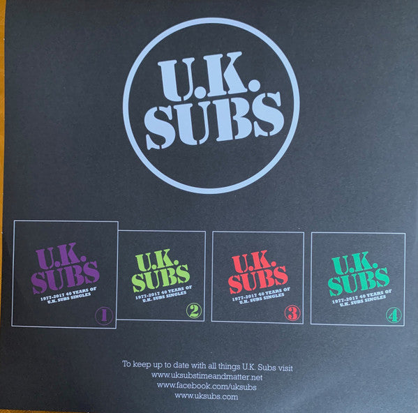 1977 - 2017 40 Years Of U.K. Subs Singles - secondary