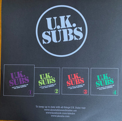 1977 - 2017 40 Years Of U.K. Subs Singles - secondary